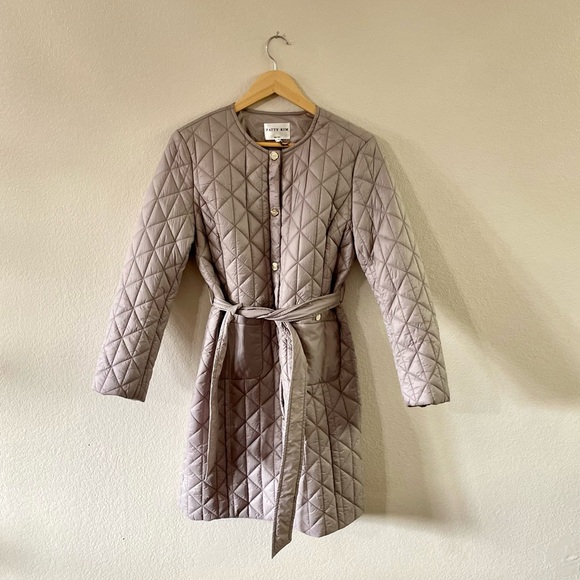 NWT PATTY KIM Long Puffy Jacket / Coat - Picture 4 of 8